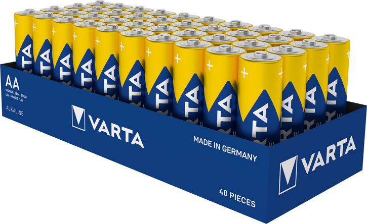 Varta - AA Mignon Pro Industrial LR6 Batterien - 40er Packung