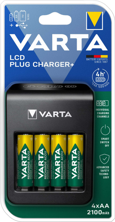 Varta LCD Plug Charger Charger