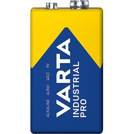 Varta - 9V Block Industrial 6LR61 Batterien - lose