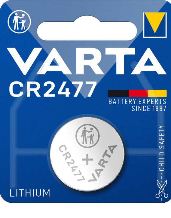 Varta CR2477 Lithium Batterie 3V