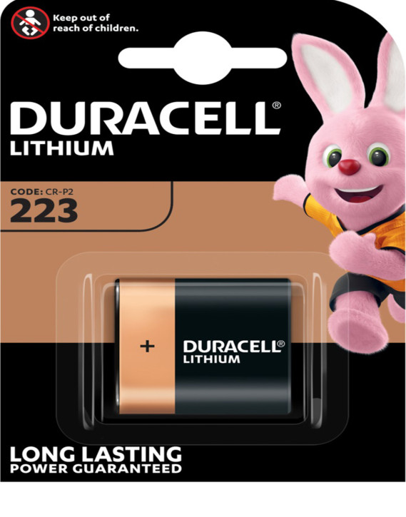 Duracell - Fotobatterie DL223 Ultra CR-P2 - 1er Blister