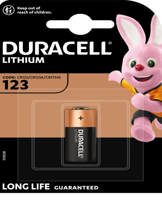 Duracell Fotobatterie CR123 - 1er Blister