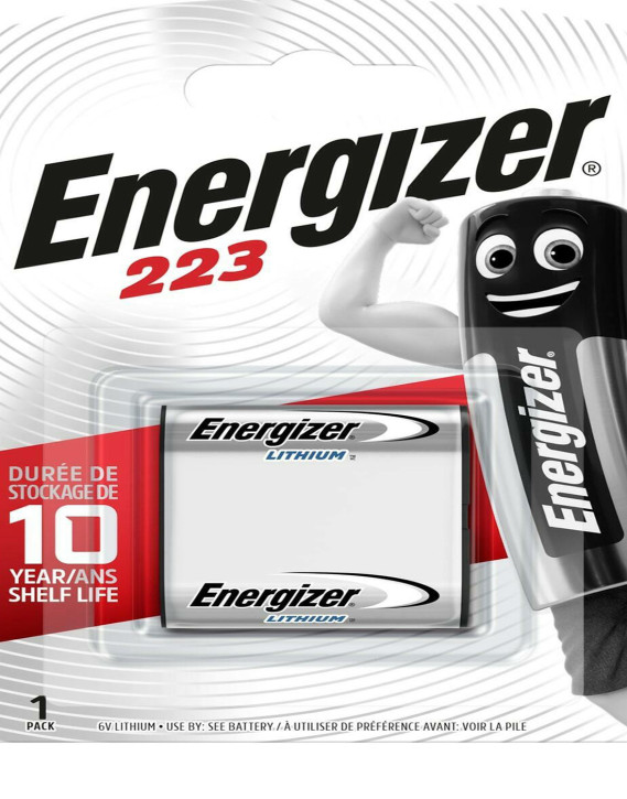 Energizer- Fotobatterie 223 Ultra CR-P2 - 1er Blister