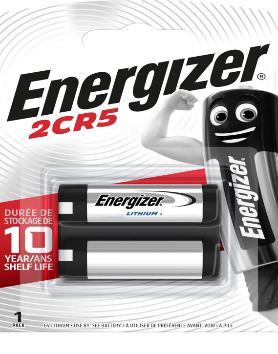 Energizer - Fotobatterie 2CR5 - 1er Blister