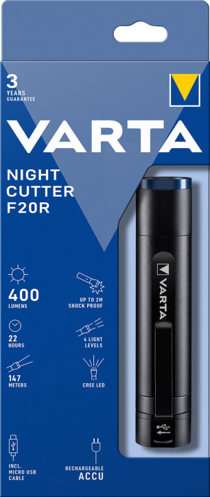 Varta Night Cutter F20R Taschenlampe