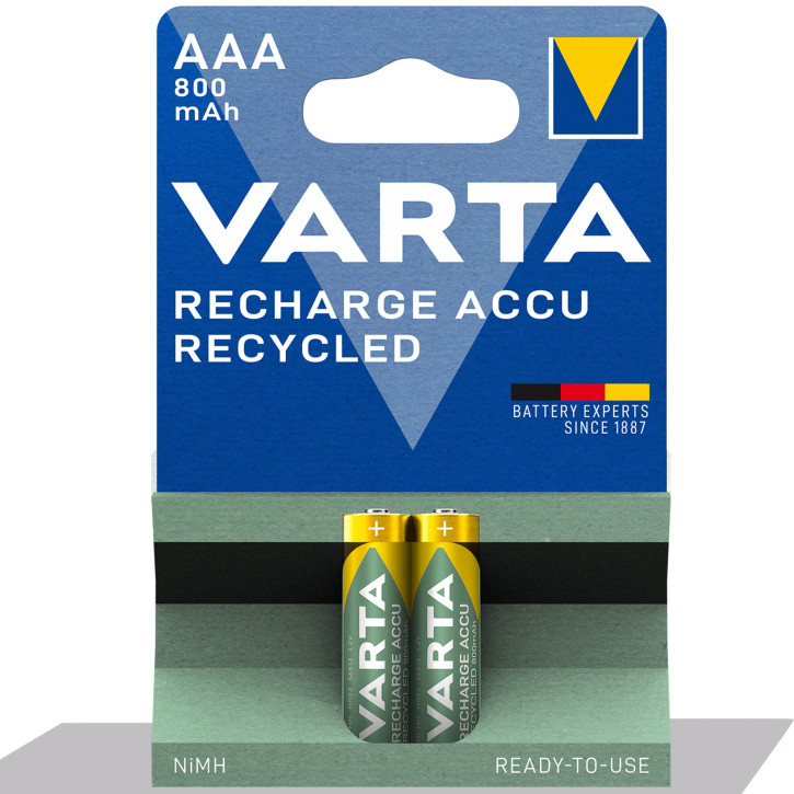 Varta 56813 - AAA Micro 800mAh Recyled