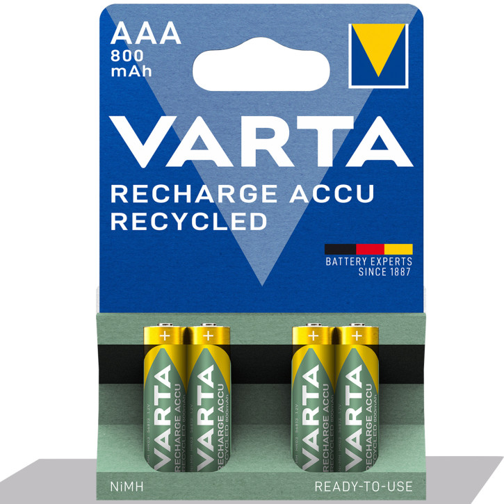 Varta 56813 - AAA Micro 800mAh Recyled