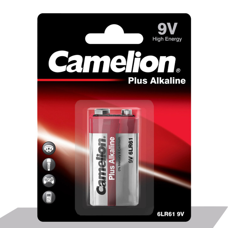 Camelion Plus 9V Block - 1er Blister