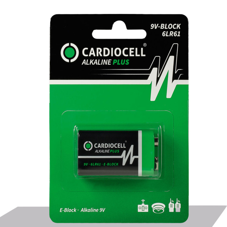 Cardiocell - 9V Block - 1er Blister