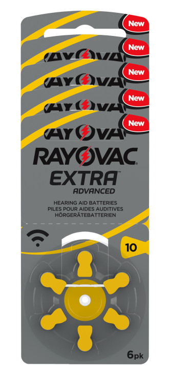 Rayovac Extra  - PR70 Typ 10 - 5 x 6er-30 St.