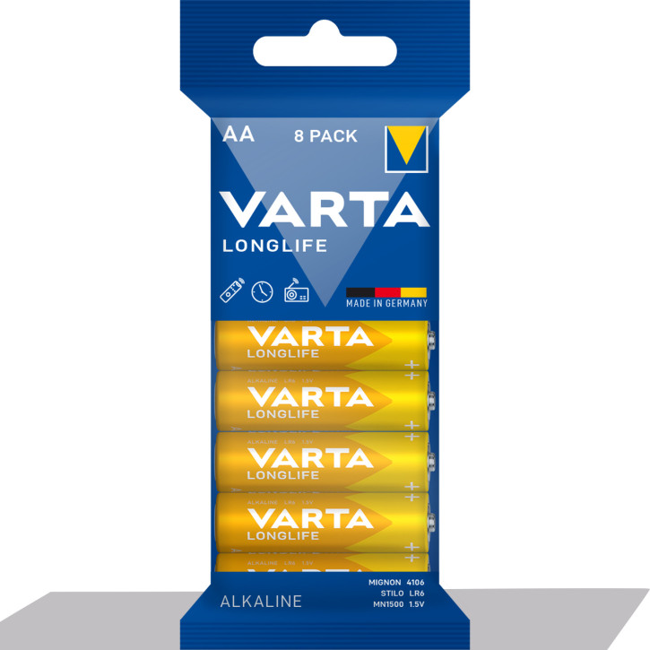 VARTA - 4106 Longlife 8er Folie