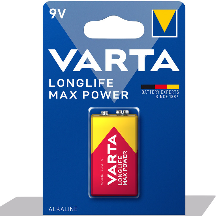 VARTA - 4722 Longlife Max Power 9V