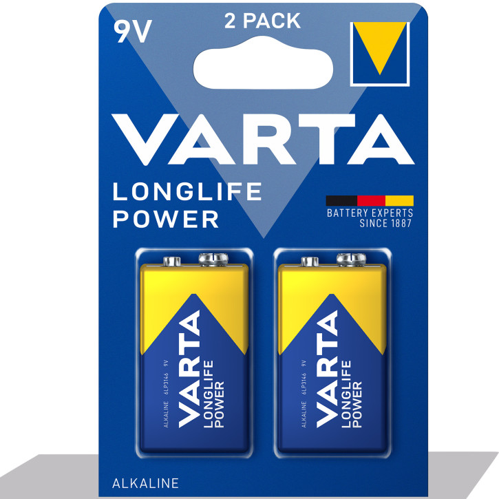 VARTA - 4922 Longlife Power 9V Block