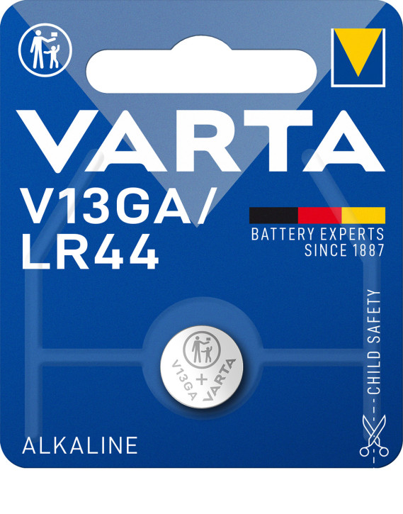 Varta V13GA / LR44 Alkaline Batterie 1,5V