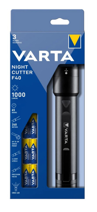 Varta HIGH OPTICS F40 Taschenlampe