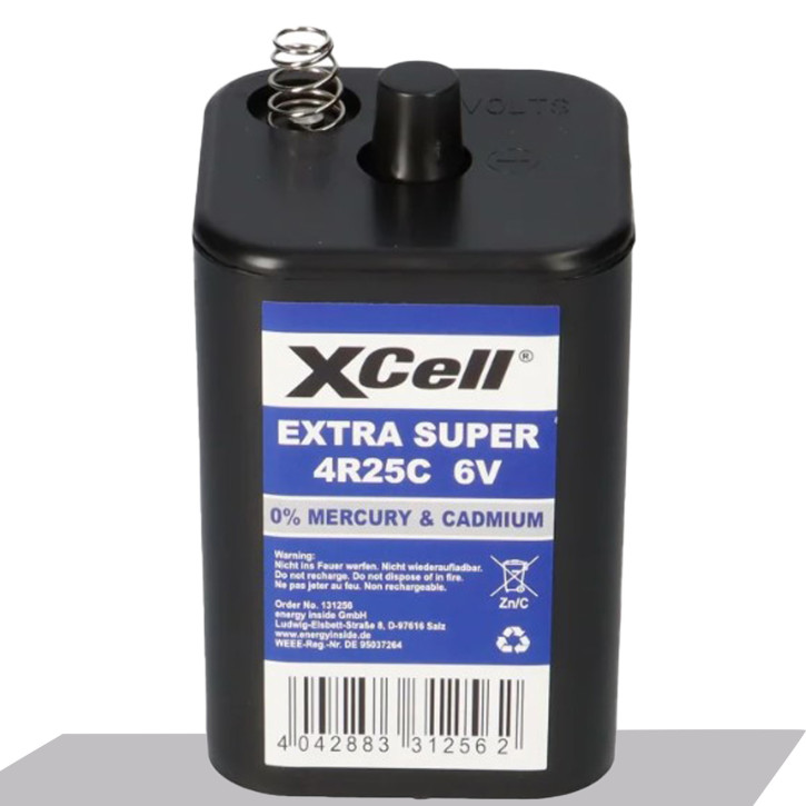 XCELL - Blockbatterie 4R25C