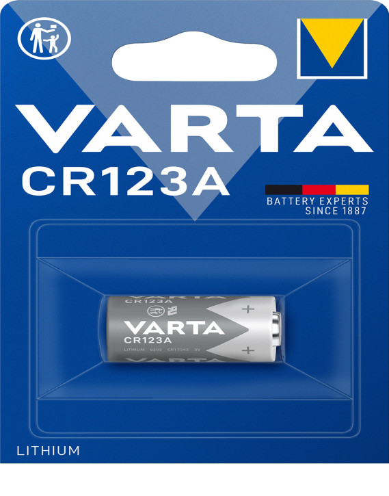 Varta Fotobatterie CR123 - 1er Blister