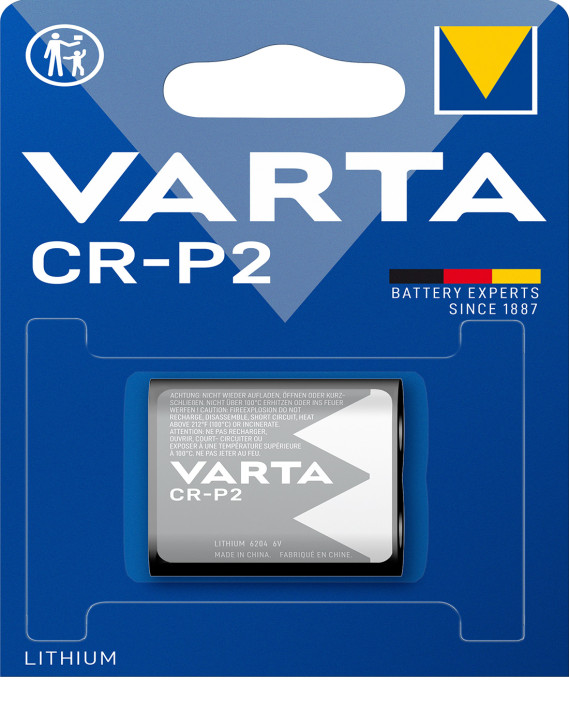 Varta Fotobatterie CR-P2 - 1er Blister