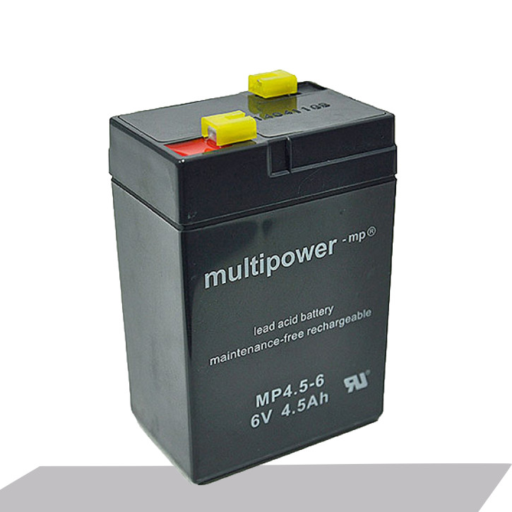 Multipower Bleiakku MP4,5Ah-6V