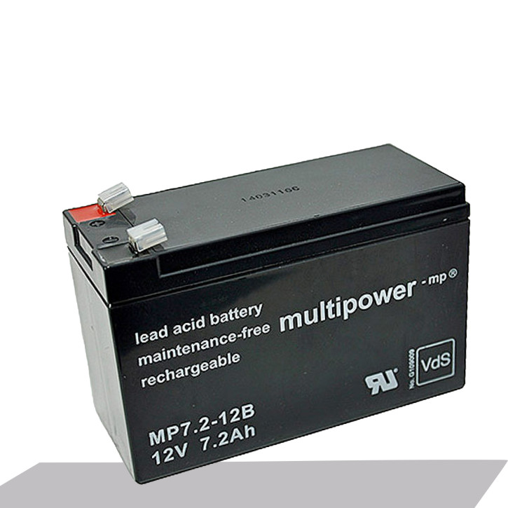 Multipower Bleiakku MP7,2Ah-12V VDS Zulassung