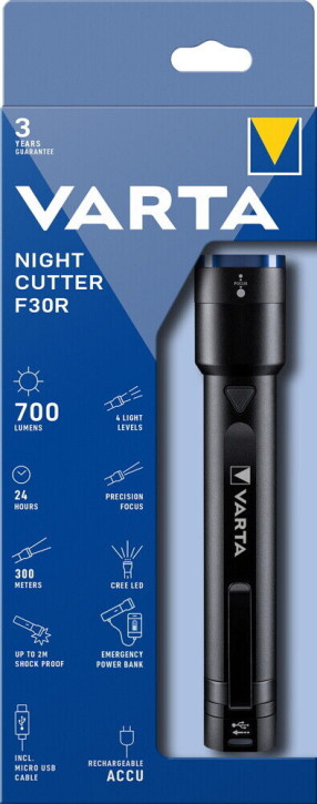 Varta Night Cutter F30R Taschenlampe